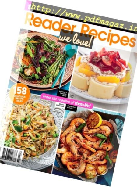 that’s life! Reader Recipes – Issue 23, Summer 2016 Cover