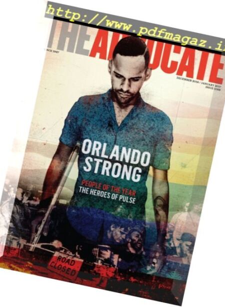 The Advocate – December 2016 – January 2017 Cover