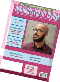 The American Poetry Review – November-December 2016