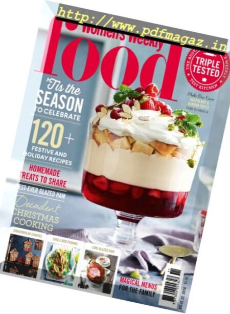 The Australian Women’s Weekly Food – Issue 22, 2016 Cover