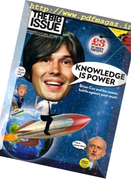 The Big Issue – 21 November 2016 Cover