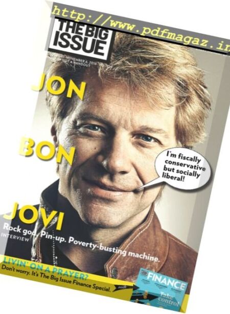 The Big Issue – 31 October 2016 Cover