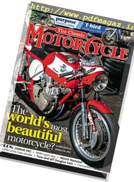 The Classic MotorCycle – January 2017 Cover
