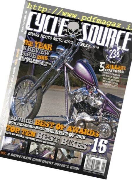 The Cycle Source – January 2017 Cover