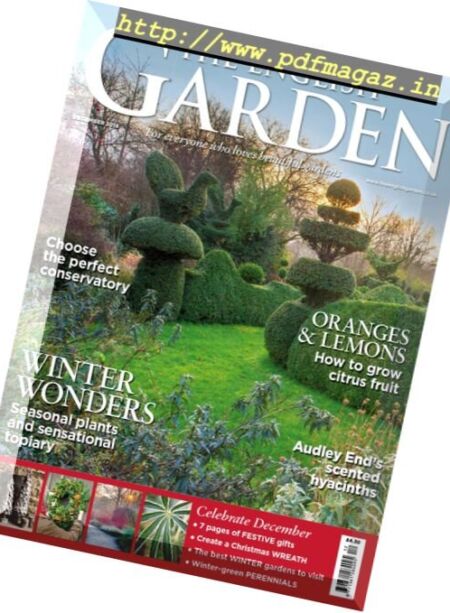 The English Garden – December 2016 Cover