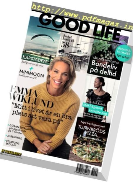 The Good Life Sweden – Nr.1, 2016 Cover