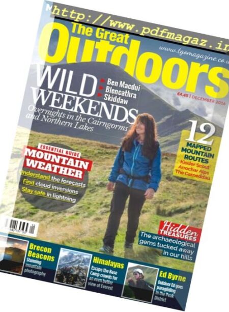 The Great Outdoors – December 2016 Cover