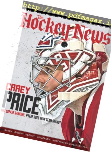 The Hockey News – 21 November 2016 Cover