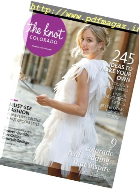 The Knot Colorado Weddings – Spring-Summer 2017 Cover