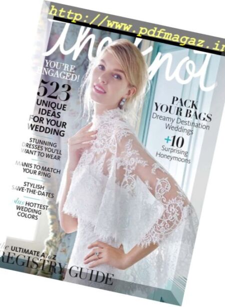 The Knot Weddings Magazine – Winter 2016 Cover