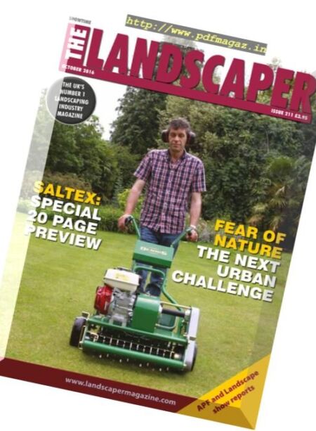 The Landscaper – October 2016 Cover