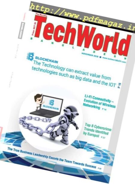 The Monthly Techworld Bangladesh – November 2016 Cover