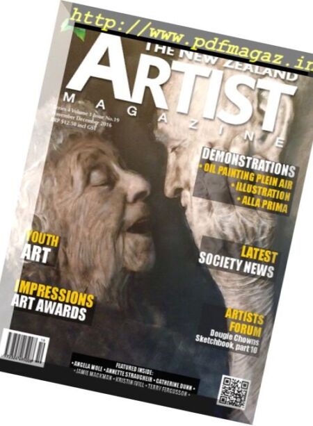 The New Zealand Artist – November-December 2016 Cover