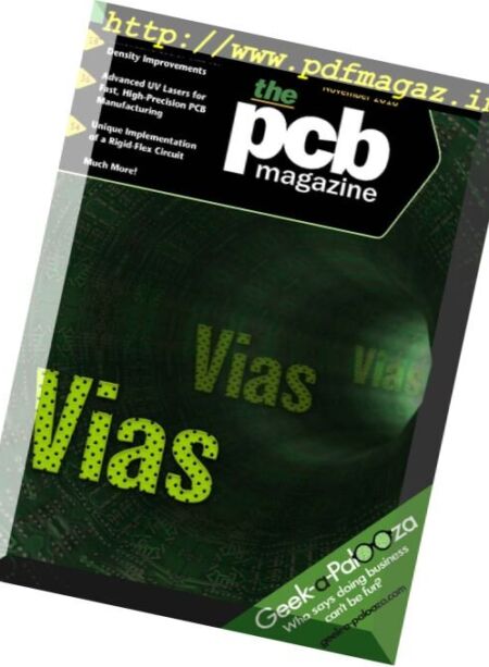The PCB Magazine – November 2016 Cover