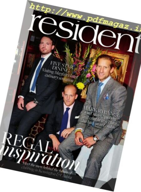 The Resident – November 2016 Cover