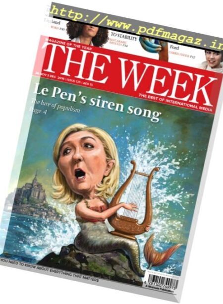 The Week Middle East – 26 November 2016 Cover