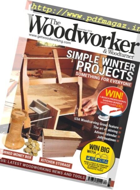 The Woodworker & Woodturner – December 2016 Cover