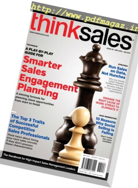 ThinkSales – November 2016 – January 2017 Cover