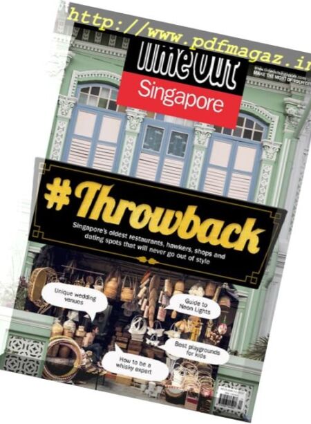 Time Out Singapore – November 2016 Cover