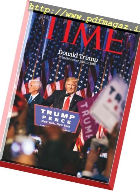 Time USA – 21 November 2016 Cover