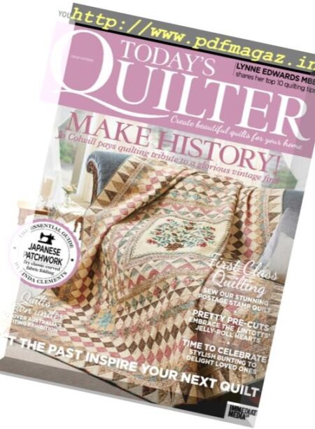 Today’s Quilter – Issue 16, 2016 Cover