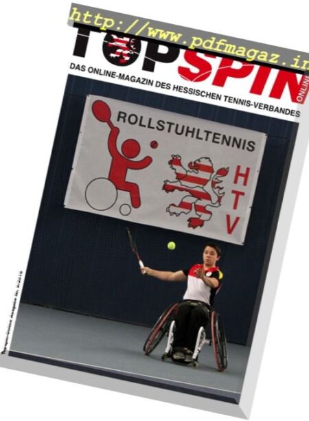Topspin – Nr.9, 2016 Cover