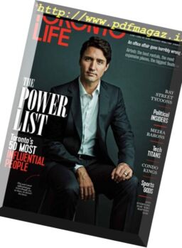 Toronto Life – December 2016