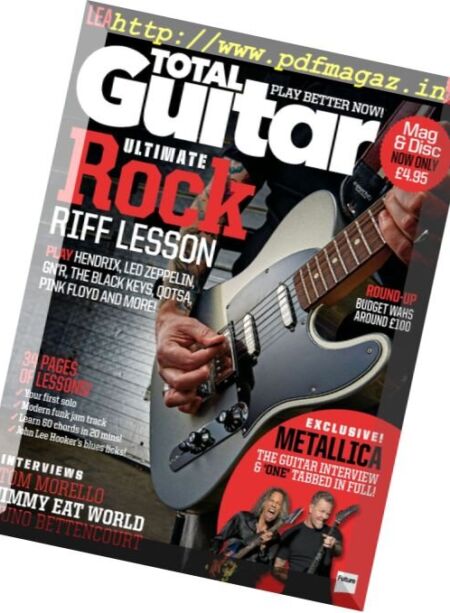 Total Guitar – December 2016 Cover