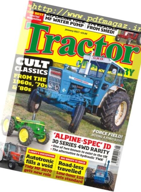 Tractor & Machinery – January 2017 Cover