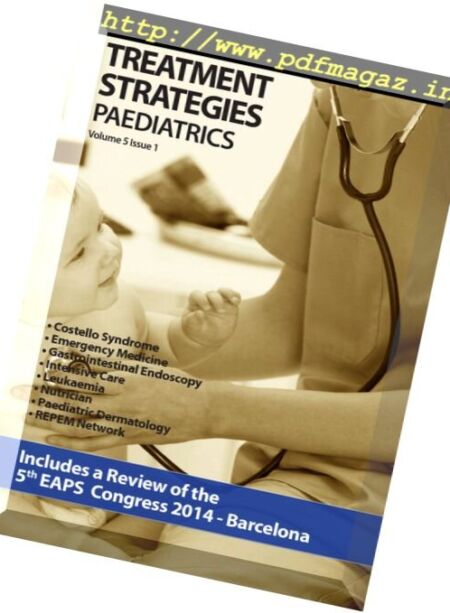 Treatment Strategies – Paediatrics – Volume 5 Issue 1, 2015 Cover