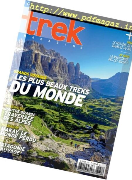 Trek Magazine – Novembre-Decembre 2016 Cover