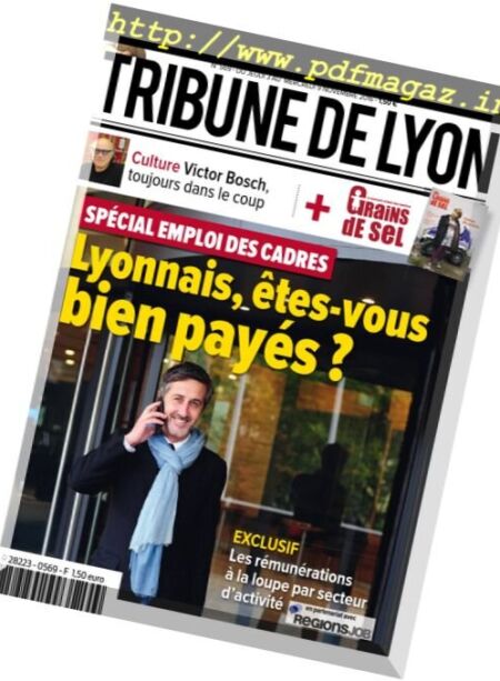 Tribune de Lyon – 3 au 9 Novembre 2016 Cover