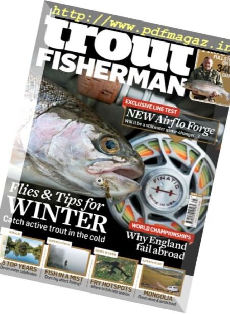 Trout Fisherman – Issue 490, 2016 Cover