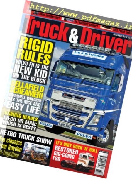 Truck & Driver UK – December 2016 Cover