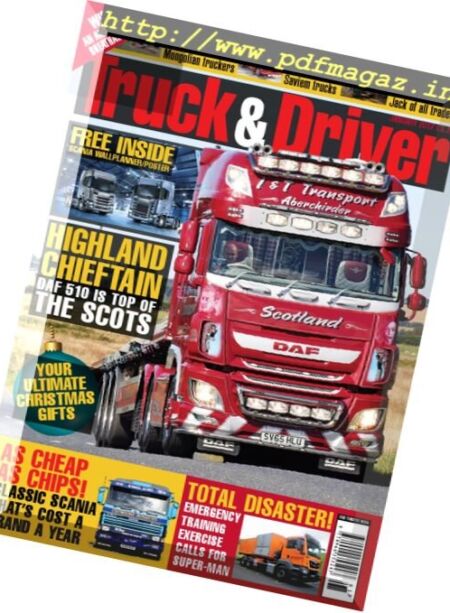 Truck & Driver UK – January 2017 Cover