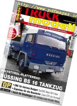 Truckmodell – Dezember 2016 – Januar 2017