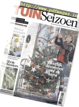 Tuin Seizoen – November-December 2016