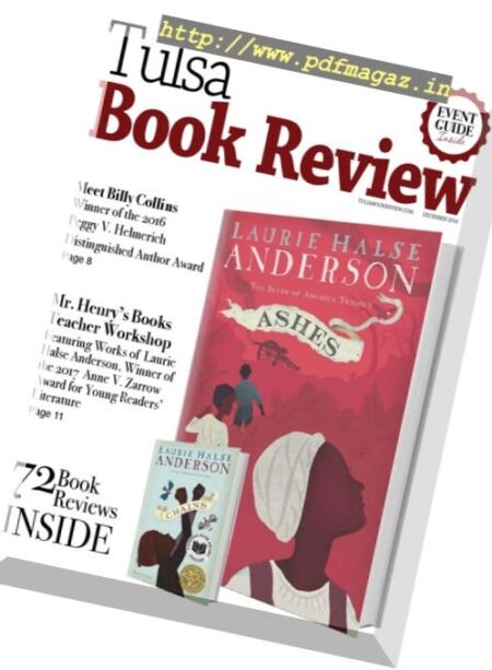 Tulsa Book Review – December 2016 Cover