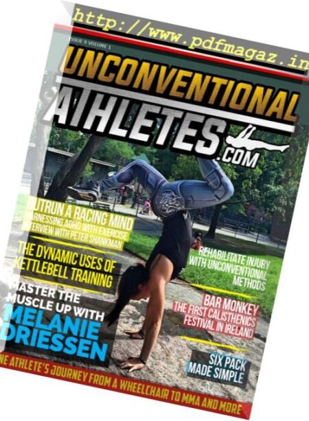 Unconventional Athletes Magazine – Volume 9 Issue 1 2016 Cover