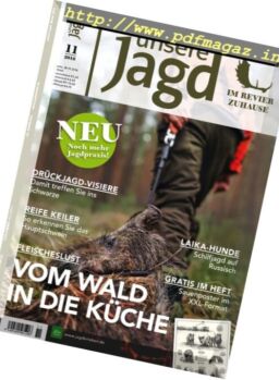 Unsere Jagd – November 2016