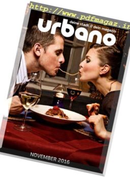 Urbano Magazin – November 2016