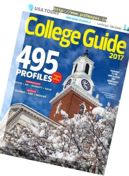 USA College Guide – 2017 Cover