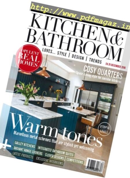 Utopia Kitchen & Bathroom – December 2016 Cover