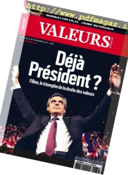 Valeurs Actuelles – 24 au 30 Novembre 2016