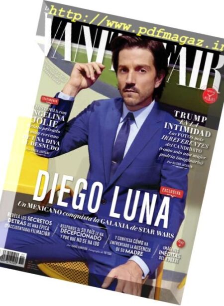 Vanity Fair Mexico – Noviembre 2016 Cover