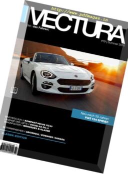 Vectura Magazin – Sommer 2016