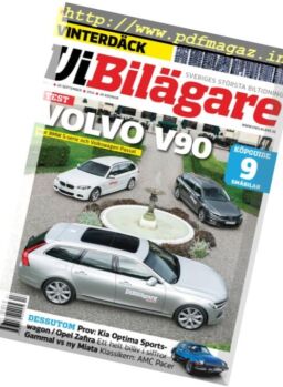 Vi Bilagare – 20 September 2016