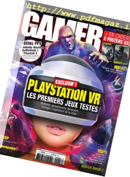 Video Gamer – Novembre 2016 Cover