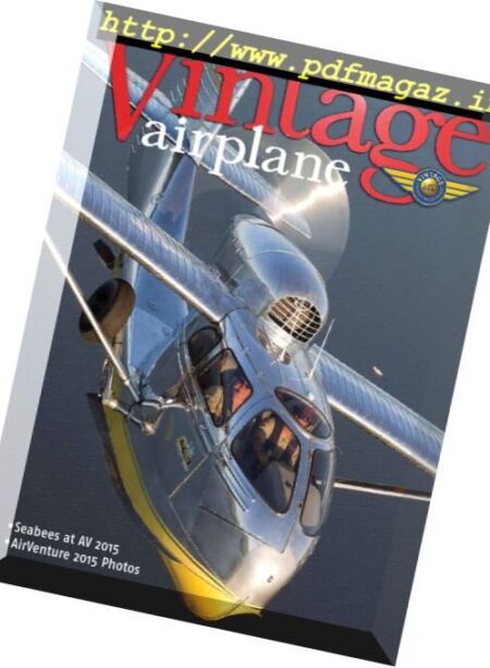 Vintage Airplane – January-February 2016 Cover