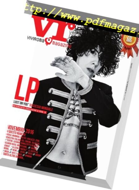 ViviRoma – Novembre 2016 Cover